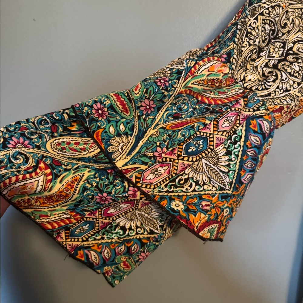 Floral Paisley Long Sleeve Dress - Picture 2 of 6